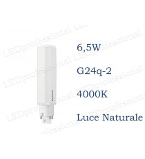 Lampadina LED Philips PLC 6,5w luce naturale 4000k 4P G24q-2