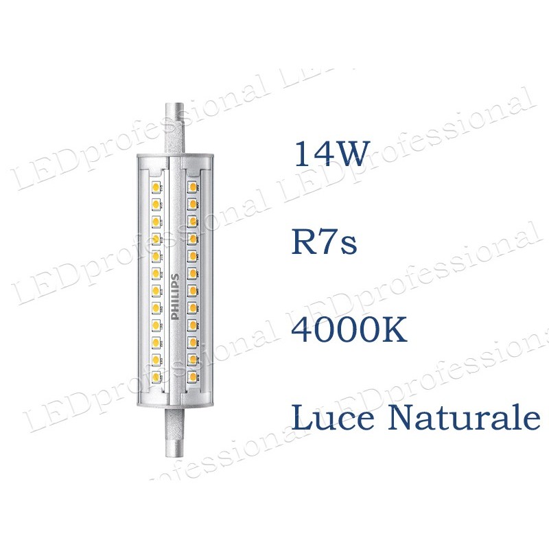 Lampadina LED Philips R7s 14W luce naturale