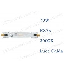 Lampada Philips CDM-TD 70w 3000k luce calda RX7s