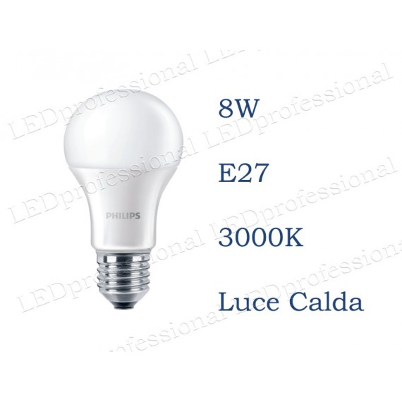 Philips CorePro LEDbulb E27 8W Goccia